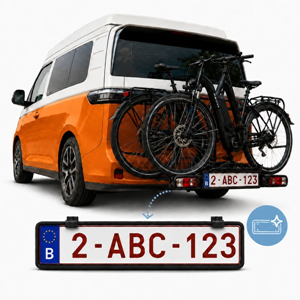 Extra nummerplaat Extra nummerplaat